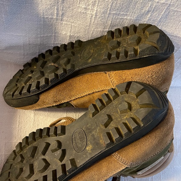 Vintage Fabiano Suede and Canvas Walking Boots Size 7 M - Picture 3 of 7